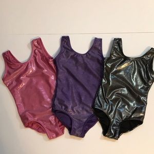 Danskin toddler girls leotards size 4-6